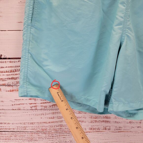 Polo Ralph Lauren Men's Size M 6” Swim Trunks Shorts Unlined Blue 100% Nylon - Picture 3 of 10